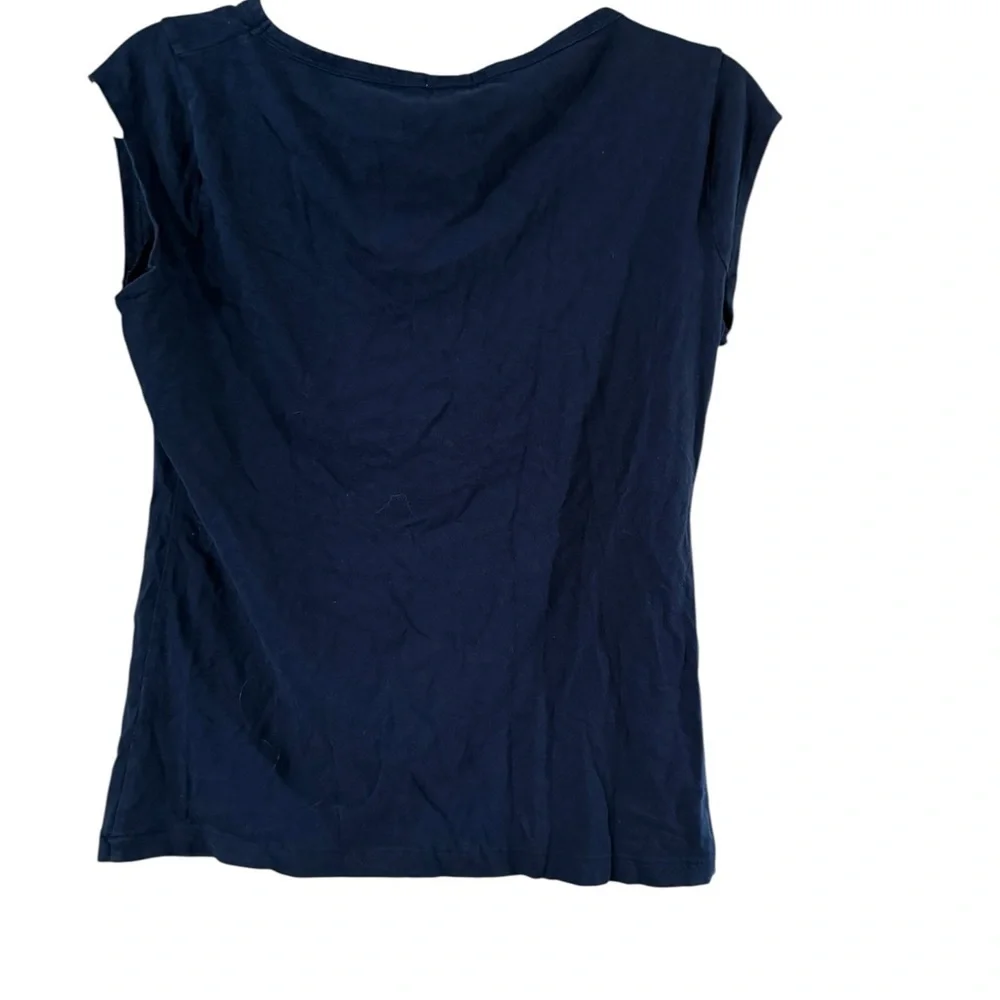 J Crew Navy Short Sleeve Tee